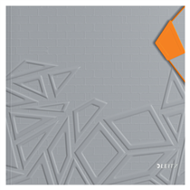 Carpeta Con 3 Solapas Urban Chic De Leitz Gris Oscuro A4