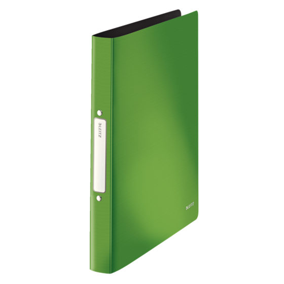 Carpeta De Anillas De PP Solid De Leitz Verde 2 Anillas Redondas 25 Mm A4