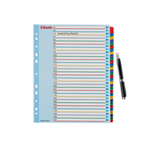 Índices Proyectos Borra Y Reescribe Multicolor 1-31 A4 Maxi