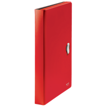Carpeta Acordeón Leitz Recycle, Co2 Compensado Rojo A4