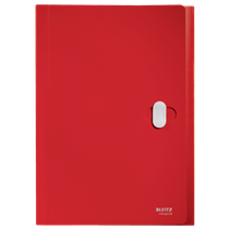 Carpeta Acordeón Leitz Recycle, Co2 Compensado Rojo A4