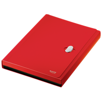 Carpeta Acordeón Leitz Recycle, Co2 Compensado Rojo A4