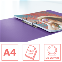 Carpeta De 2 Anillas Esselte Colour'Breeze Lavanda