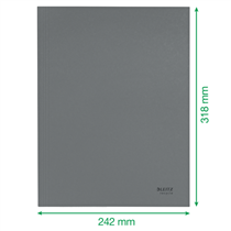 Carpeta De 3 Solapas De Cartón Leitz Recycle, Co2 Compensado Azul
