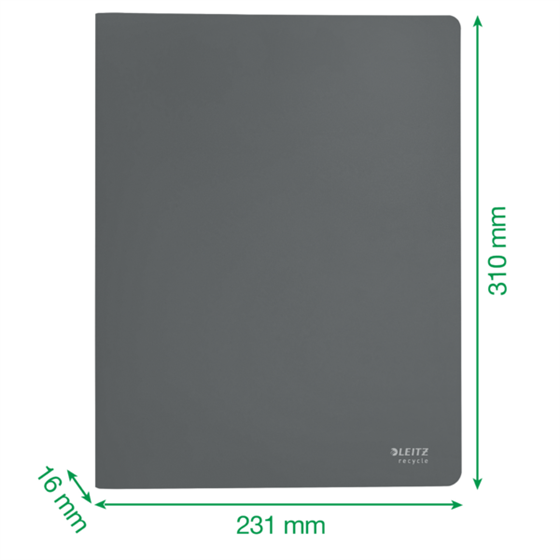 Carpeta De 40 Fundas Leitz Recycle, Co2 Compensado Amarillo