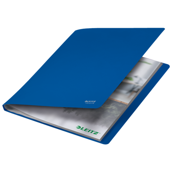Carpeta De 40 Fundas Leitz Recycle, Co2 Compensado Azul