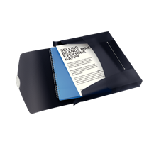 Carpeta De Proyectos Vivida De Esselte, Translúcida Vivida Negro