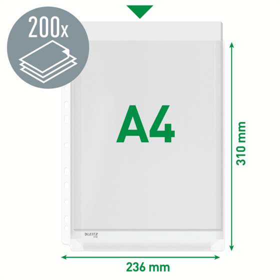 Fundas Fuelle Estándar Transparente A4 170 Micras
