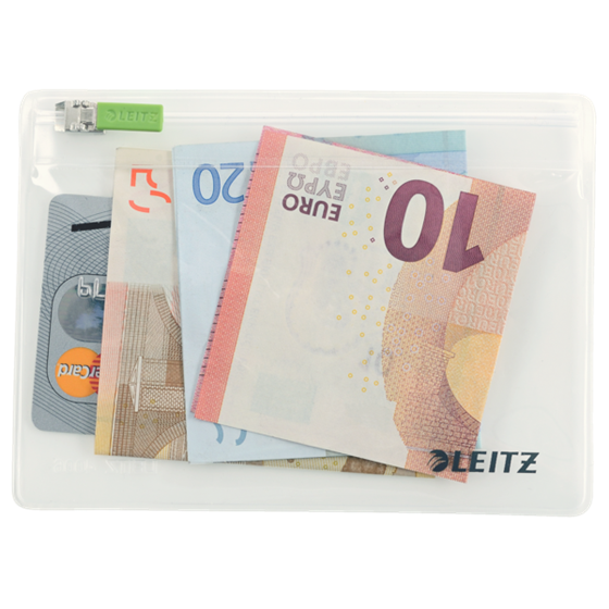 Funda Con Cremallera Traveller Xs Complete De Leitz Transparente