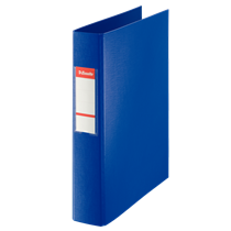 Carpeta De Anillas De Esselte Azul 2 Anillas Mixtas 40 Mm Folio