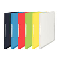 Carpeta De Fundas Vivida De Esselte De Tapas Flexibles, Translúcida Surtidos