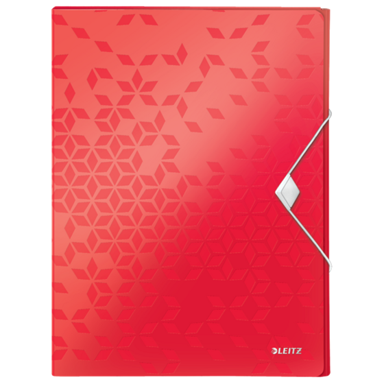 Carpeta Proyectos Wow Leitz Rojo