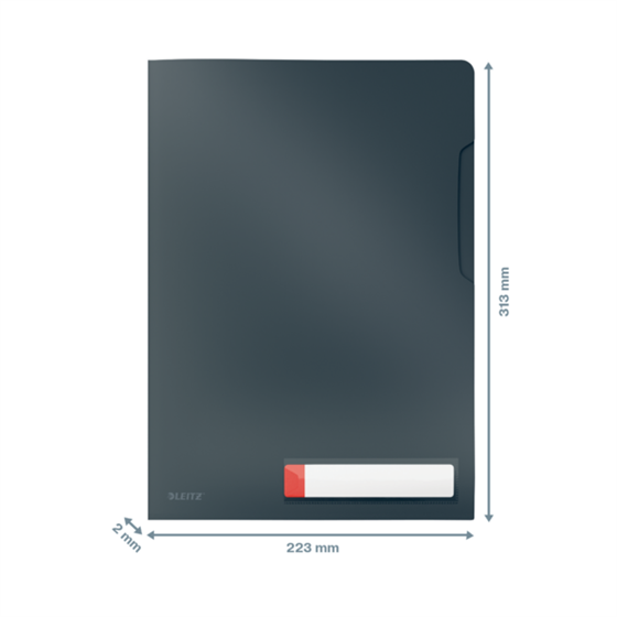 Dosier De Privacidad Leitz Cosy Gris Terciopelo
