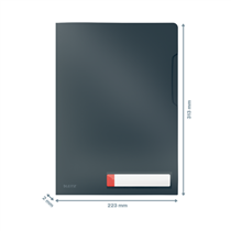 Dosier De Privacidad Leitz Cosy Gris Terciopelo
