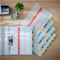Índice Imprimible Leitz Cosy 1-5, PP  A4 Maxi