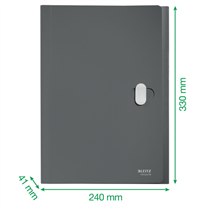 Carpeta Acordeón Leitz Recycle, Co2 Compensado Amarillo A4
