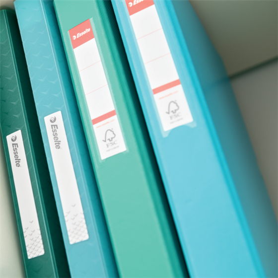 Carpeta De 4 Anillas Esselte Colour'Breeze Azul