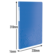 Carpeta De Fundas Urban Chic De Leitz, 20 Fundas Azul