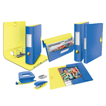 Carpeta De Fundas Urban Chic De Leitz, 20 Fundas Azul