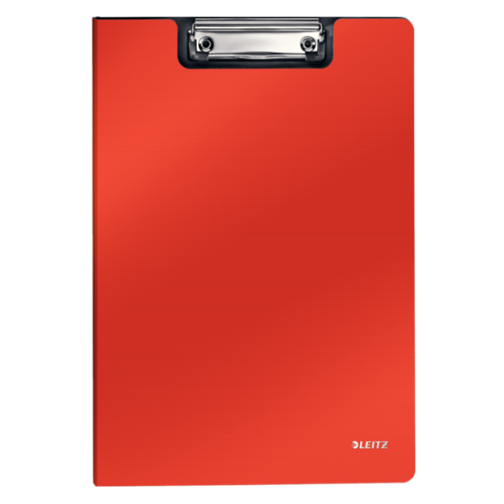 Carpeta Miniclip Solid De Leitz Rojo Claro A4