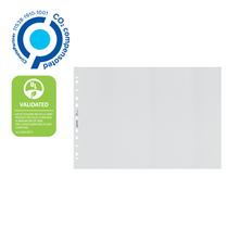 Funda Porta Documentos A3 Leitz Recycle, Co2 Compensado Transparente A3