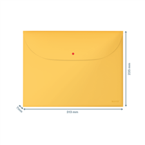 Sobre De Privacidad Con Dos Bolsillos Leitz Cosy Amarillo Cálido