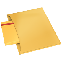 Sobre De Privacidad Con Dos Bolsillos Leitz Cosy Amarillo Cálido