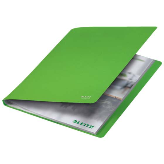 Carpeta De 40 Fundas Leitz Recycle, Co2 Compensado Verde