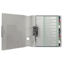 Índice Imprimible Style De Leitz, De PP, Extraancho  1-10 A4 Maxi