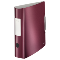 Archivador De Palanca De 180° Active Style De Leitz Rojo Granate