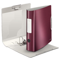 Archivador De Palanca De 180° Active Style De Leitz Rojo Granate
