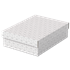 Caja De Almacenamiento Y Regalo Para El Hogar Esselte Mediana, Paquete De 3 Blanco