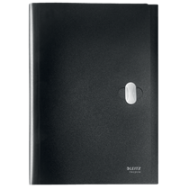 Carpeta Acordeón Leitz Recycle, Co2 Compensado Negro A4