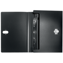 Carpeta Acordeón Leitz Recycle, Co2 Compensado Negro A4