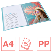 Carpeta Con 40 Fundas Esselte Colour'Breeze Surtidos A4