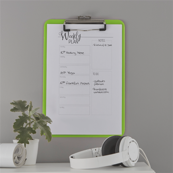Carpeta Con Pinza Wow De Leitz Verde