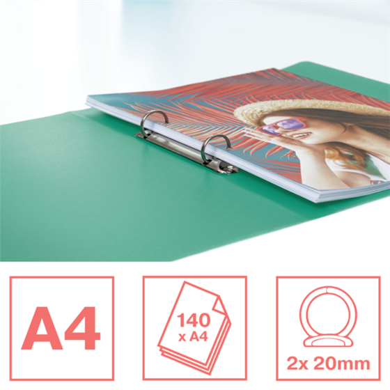 Carpeta De 2 Anillas Esselte Colour'Breeze Verde