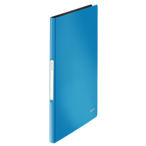 Carpeta De 20 Fundas PP Solid Leitz Azul Claro A4