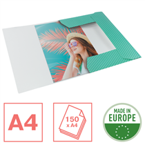 Carpeta De 3 Solapas De Cartón Esselte Colour'Breeze Verde A4