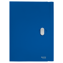 Carpeta De 3 Solapas Leitz Recycle, Co2 Compensado Azul A4