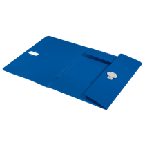 Carpeta De 3 Solapas Leitz Recycle, Co2 Compensado Azul A4