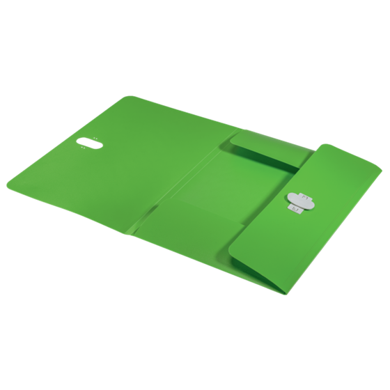 Carpeta De 3 Solapas Leitz Recycle, Co2 Compensado Verde A4