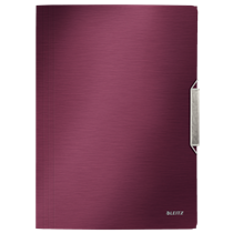 Carpeta De 3 Solapas Style De Leitz Rojo Granate