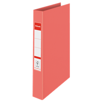 Carpeta De Anillas Esselte Colour'Breeze PP Coral 2 Anillas Redondas 25 Mm A4
