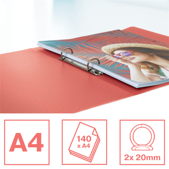 Carpeta De 2 Anillas Esselte Colour'Breeze Coral