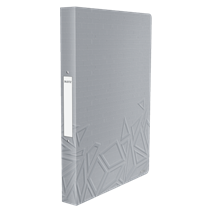 Carpeta De Anillas Urban Chic De Leitz Gris Oscuro 2 Anillas Redondas A4