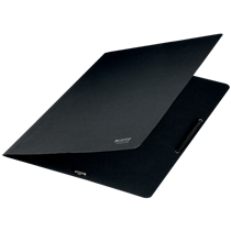 Carpeta De Cartón Con Gomas Leitz Recycle, Co2 Compensado Negro