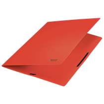 Carpeta De Cartón Con Gomas Leitz Recycle, Co2 Compensado Rojo