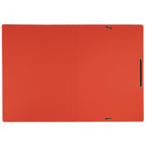 Carpeta De Cartón Con Gomas Leitz Recycle, Co2 Compensado Rojo
