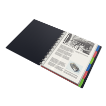 Carpeta De Fundas Extraíbles Vivida De Esselte, Translúcida Surtidos